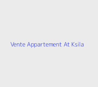 Vente Appartement F3 Bejaia